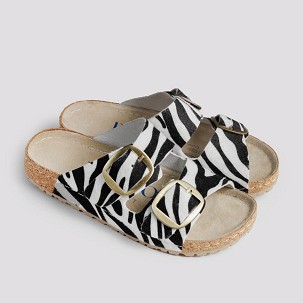 SAFARI zebra papuča 36