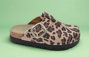 D-1614 leopard klompa 36