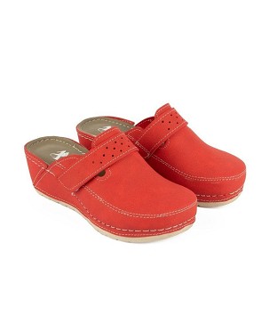 VOLL crvena klompa 41