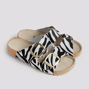 SAFARI zebra papuča 41