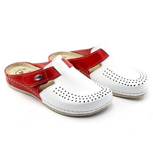 V-170 crvena/bela klompa 36