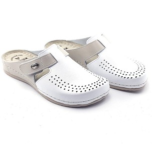 V-170 bež/bela klompa 36