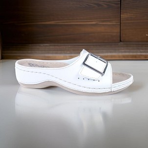 D-1217 bela papuča 39