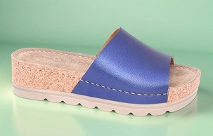 D-1401 metal teget papuča 40