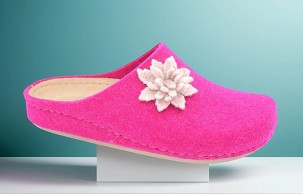 D-1378 ciklama sobna papuča 36